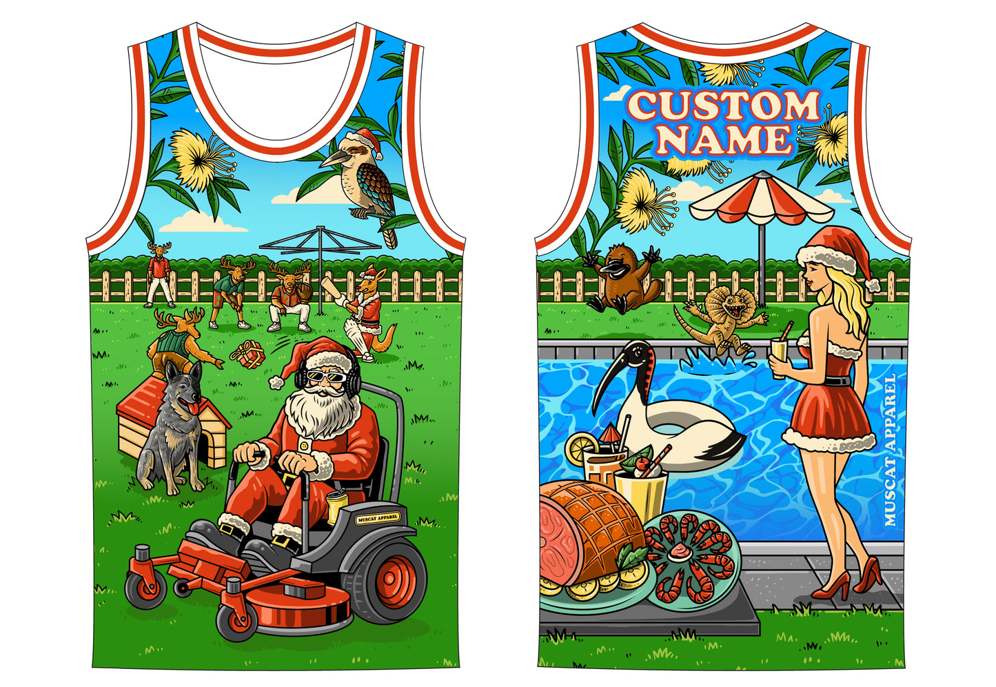 PRE ORDER | Personalised | ADULTS | Backyard | Jersey
