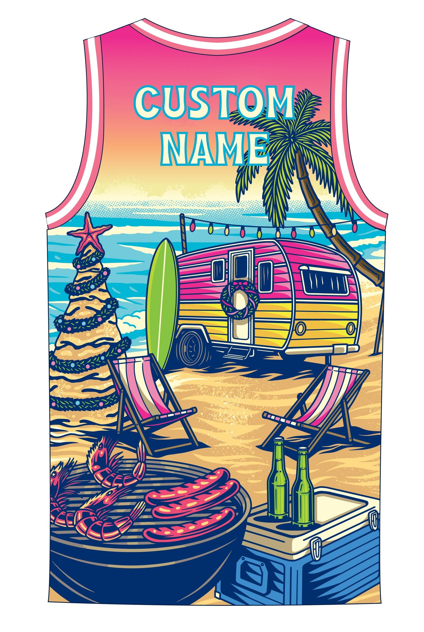 PRE ORDER | Personalised | ADULTS | Coastal | Jersey