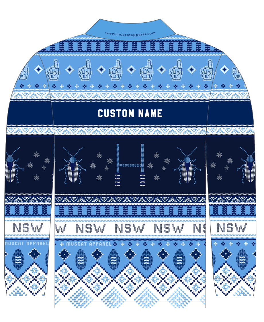 PRE ORDER | PERSONALISED | KIDS | NSW | Long Sleeve Shirt