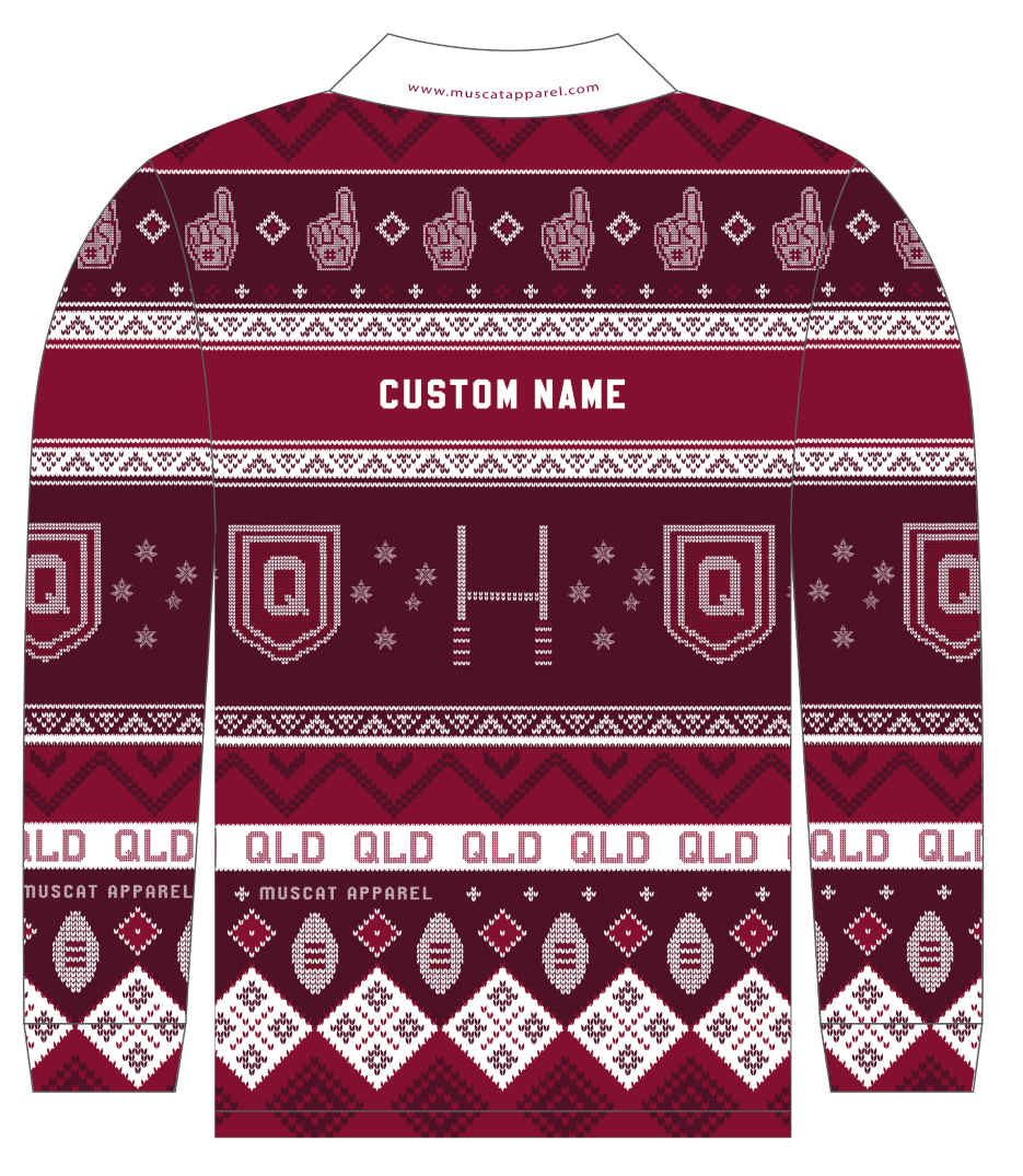 2025 PRE ORDER | PERSONALISED | KIDS | QLD | Long Sleeve Shirt