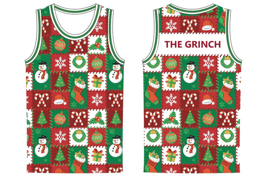 The 'THE GRINCH' Patchwork Jersey