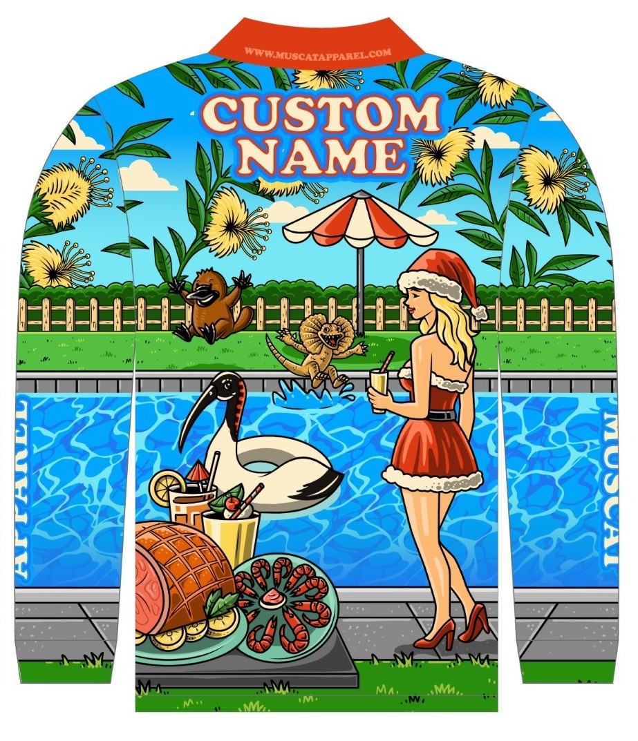 PRE ORDER | Personalised | ADULTS | Backyard | Long Sleeve Shirt