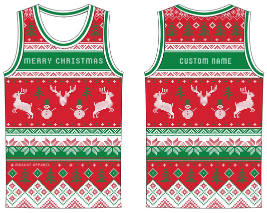 PRE ORDER | Personalised | ADULTS | Festive | Jersey