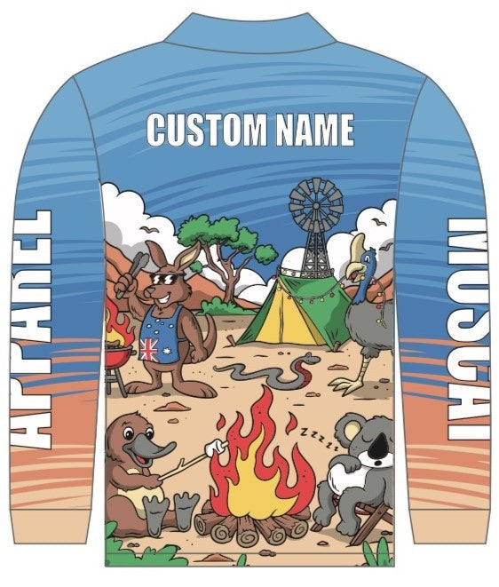 2025 PRE ORDER | Personalised | ADULTS | Santa's Gone Bush | Shirt