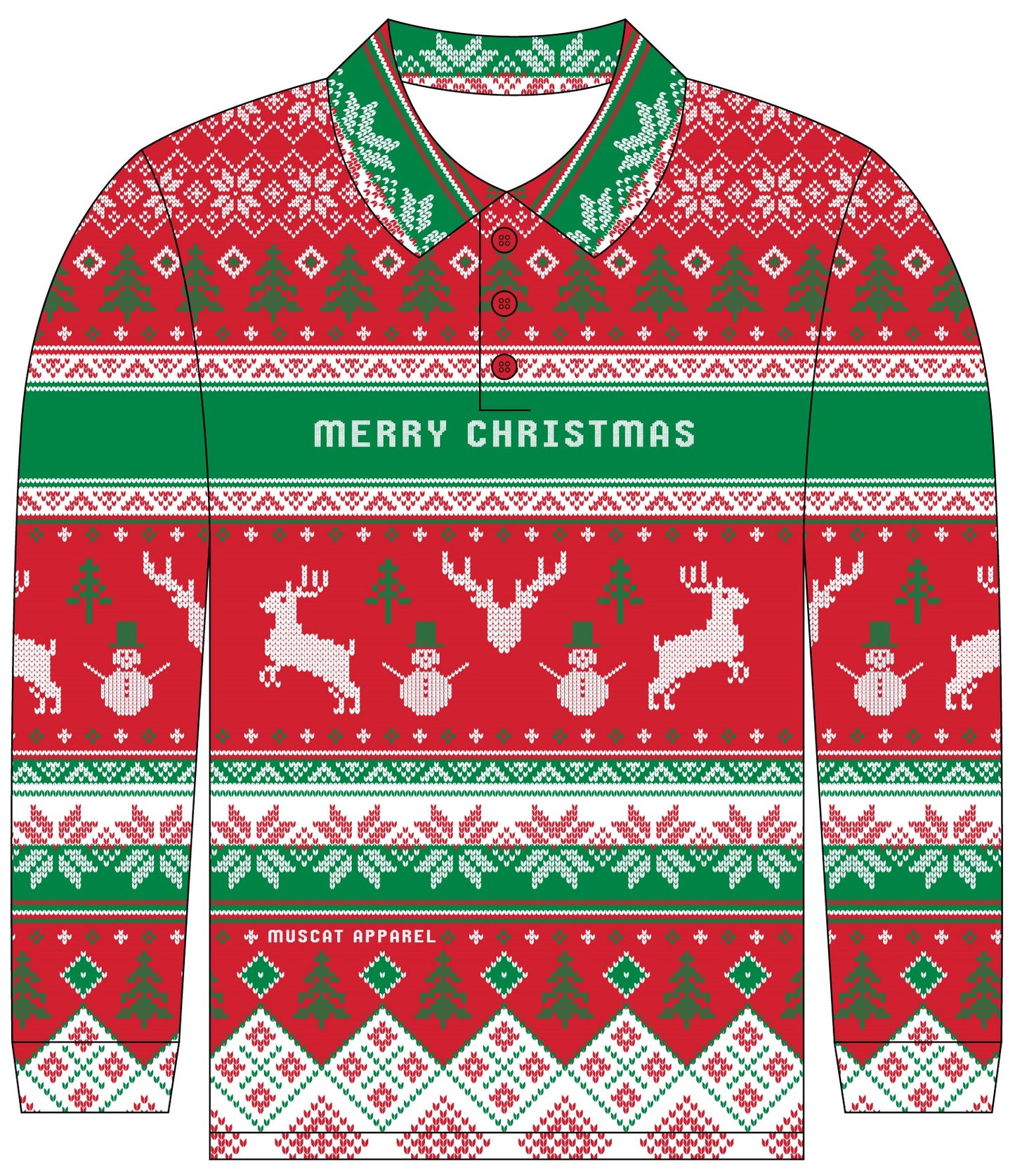 Festive | Long Sleeve Shirt