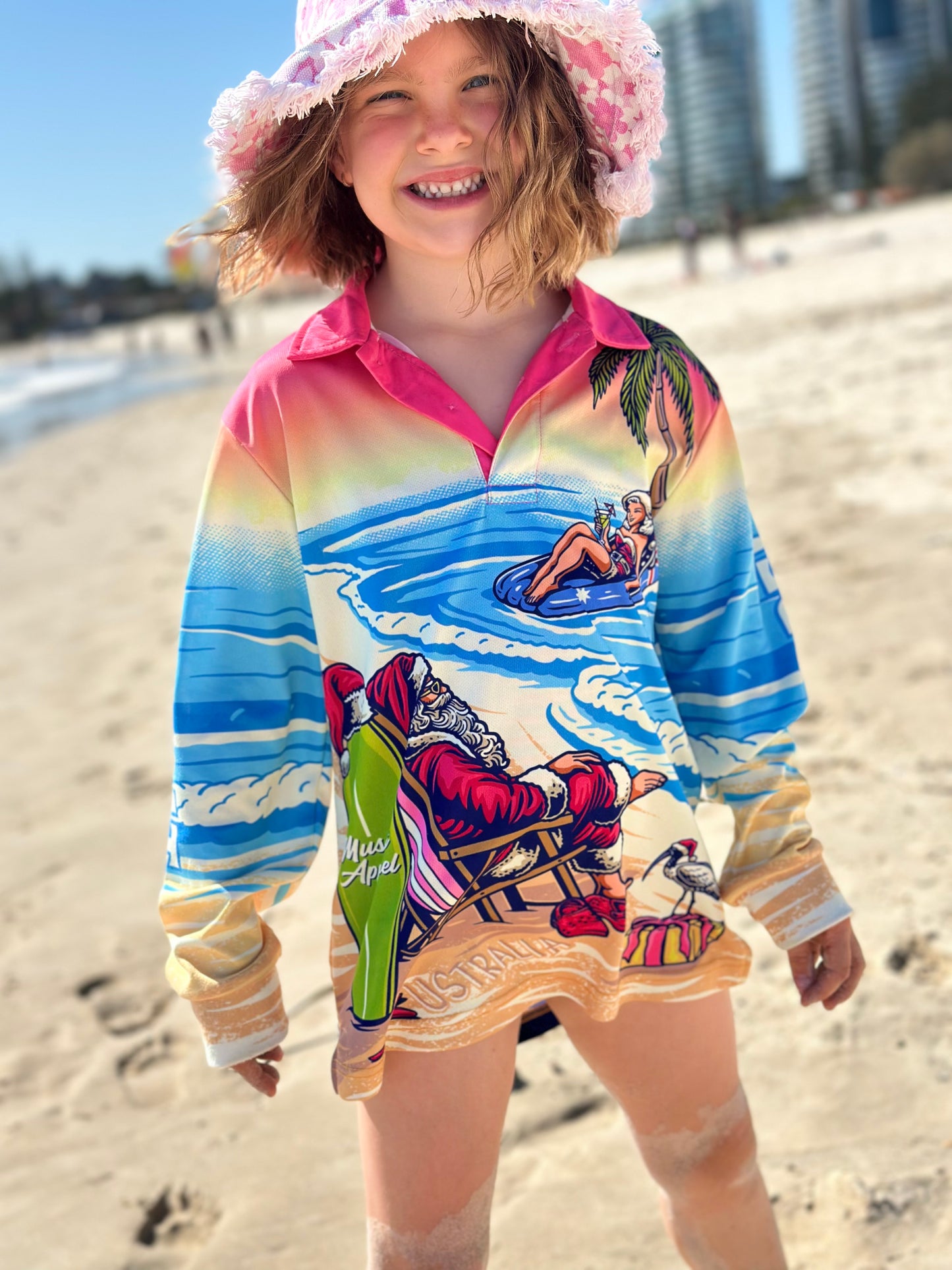 PRE ORDER | Personalised | KIDS | Coastal | Long Sleeve Shirt