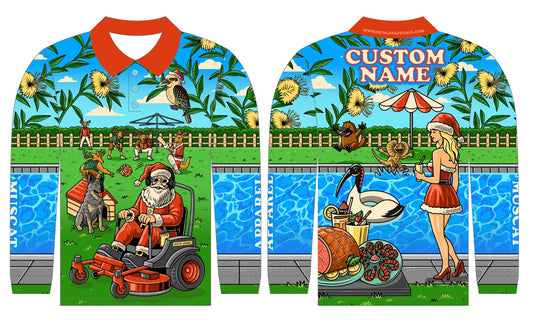 PRE ORDER | Personalised | ADULTS | Backyard | Long Sleeve Shirt