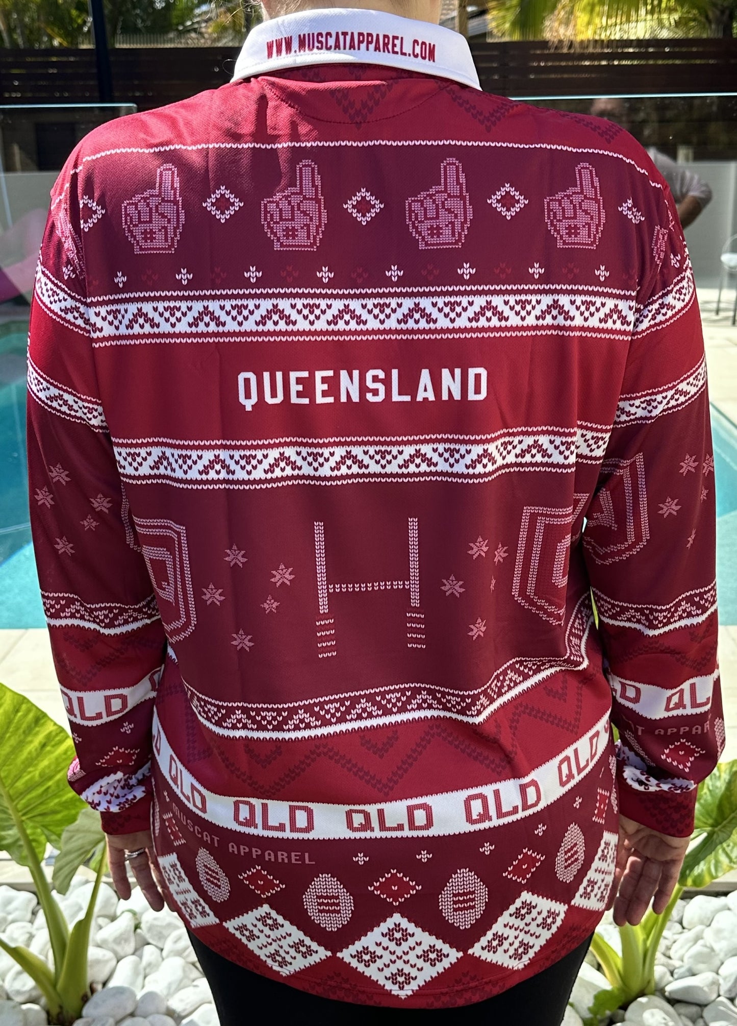 PRE ORDER | PERSONALISED | ADULTS | QLD | Long Sleeve Shirt